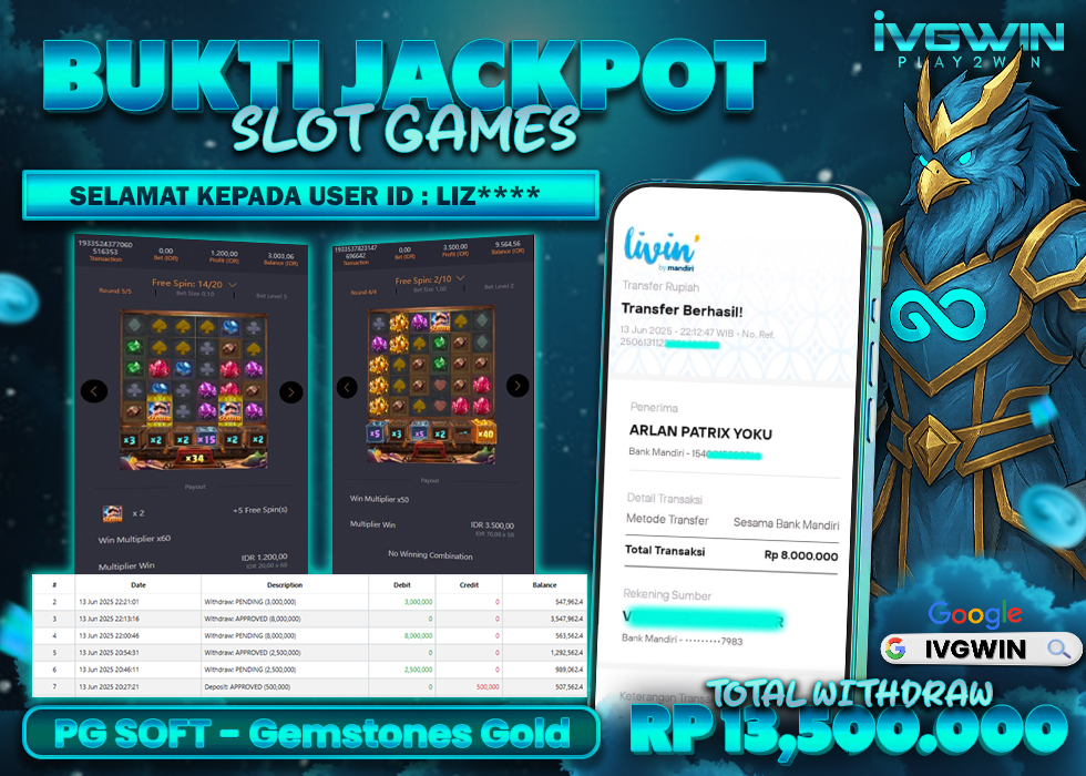 JACKPOT EMAS!